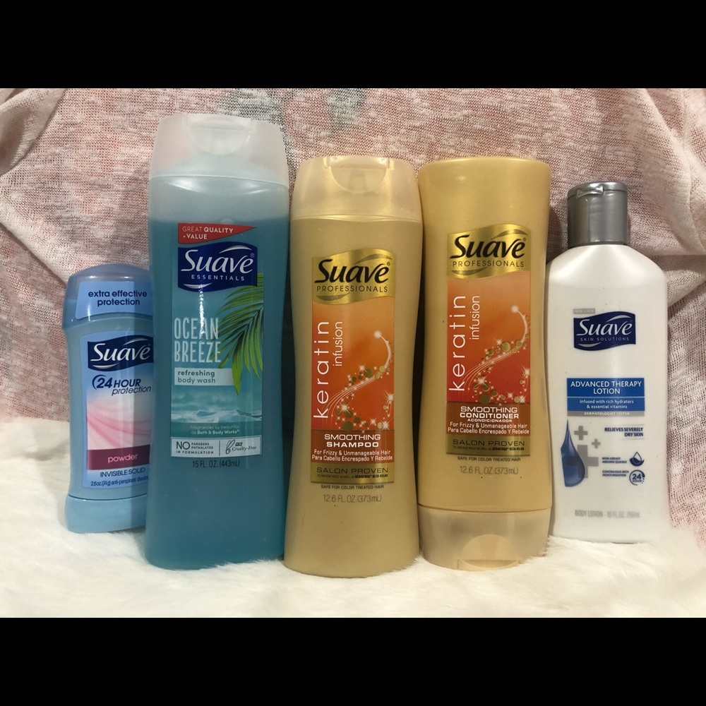 Suave bath and body bundle